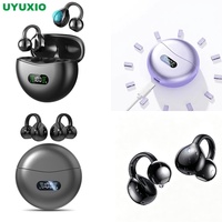 Produits Tendances : Écouteurs sans Fil à Longue Autonomie avec Boîtier de Charge 300 mAh, Faible Fuite Sonore, Son Surround pour la Maison et le Bureau