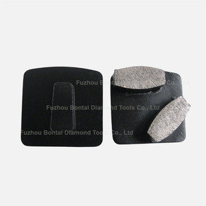 Redi Lock Tampons diamantés abrasifs carrés personnalisables épaisseur 10mm Redo Lock Segments de meulage pour sols en béton Support OEM - Product Image 3