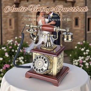 Meilleur prix ABS matériel mariage livre d'or voix bénédiction <span class=keywords><strong>téléphone</strong></span> Audio pour mariage cabine téléphonique prendre des <span class=keywords><strong>photos</strong></span> - Product Image 3