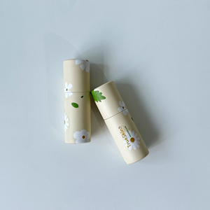 Cartón Kraft Biodegradable Ecológico Hecho a Mano 10g Empuje Tubos de Papel Bálsamo Labial Desodorante Envases Sabores Orgánicos - Product Image 4