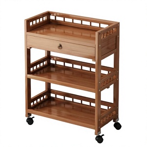 Multifunctional Beauty Salon Special <b>Trolley</b> Mobile Storage Rack Care Equipment Simple Wheeled <b>Tool</b> <b>Trolley</b> - Product Image 1