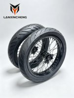 Jeu de roues Sumos pour Surron Ultra Bee Supermoto, moyeux en aluminium CNC, jantes en alliage, roues Motard pour moto électrique tout-terrain