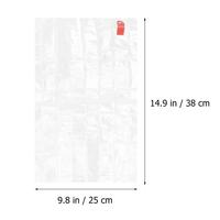 Sac en plastique sans BPA pour cuisson, 4 pièces, sac de cuisson pour four, poulet, dinde, étanche à la chaleur, impression de viande, fruits de mer