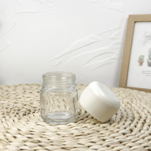 Pot en verre résistant d'enfant clair pour l'emballage de fleur et de nourriture avec des couvercles de CR - Product Image 6