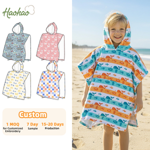 Serviettes <span class=keywords><strong>de</strong></span> <span class=keywords><strong>bain</strong></span> à capuche pour bébés et enfants, fabriquées par un fabricant <span class=keywords><strong>de</strong></span> qualité fiable, grande surface couvrante, idéales pour la plage - Product Image 1