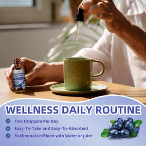 Compléments NAD OEM 900 mg NAD Nicotinamide Riboside Gouttes liquides avec Resvératrol Niacine Collagène Biotine pour l'énergie de la peau - Product Image 4