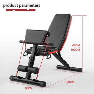 <span class=keywords><strong>ONESTAR</strong></span> SPORTS équipement de Fitness Commercial banc de poids pliable banc d'haltérophilie gratuit - Product Image 3