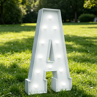 Offre Spéciale – Enseigne Lumineuse LED Moderne et Élégante en Métal avec Lettres KT Rétroéclairées pour Mariage, Anniversaire, Demande en Mariage, Décoration Murale