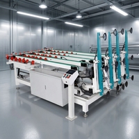 Máquina CNC horizontal de carga y descarga de vidrio con control de succión programable y capacidad de alimentación y apilado