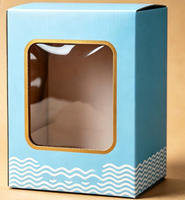Boîte en carton ondulé personnalisée, écologique, avec laminage mat, gaufrage et paillettes, pour emballages de jouets et de produits électroniques
