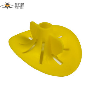 Colector de abejas de plástico amarillo en forma de ER reutilizable para colgar al aire libre trampa para avispas botella embudo para insectos voladores Control de plagas asesino nuevo - Product Image 5