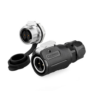 IP67 không thấm nước LP16 cnlinko 2pin Thông tư Cáp nối nam nữ cắm ổ cắm đồng hợp đồng 10A Đánh giá hiện tại cho điện - Product Image 1