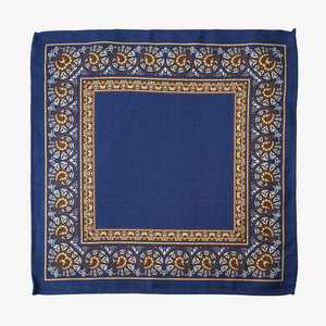 منديل جيب كلاسيكي كلاسيكي منديل عتيق زهري للرجال مصنوع يدويًا منديل جيب حريري ملفوف مثالي - Product Image 2