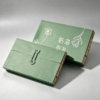 Boîte cadeau de luxe personnalisée avec logo imprimé UV, fermeture magnétique, poignée, en carton recyclé écologique, emballage haut de gamme pour événements spéciaux