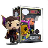 Vitrine Funko Pop personnalisée en vinyle transparent Pop Protector boîte en acrylique pour figurines d'action