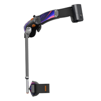 Exosquelette de Jambes Robotiques Bioniques Léger pour l'Alpinisme, Support Portable, Construction en ABS et Acier Inoxydable Améliorée