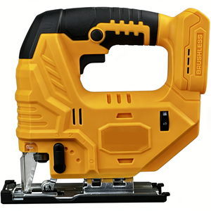 Sierra de calar amarilla potente, pequeña y portátil, herramienta eléctrica de alta calidad y rentable, sierra de calar de 18 V para cortar madera - Product Image 6