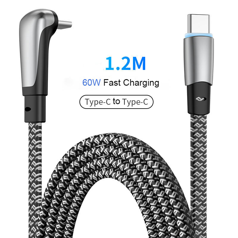 C to C 60W 1.2M Silver