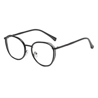 Lunettes photochromiques anti-lumière bleue hommes jeu yeux de chat bloquant les rayons bleus lunettes optiques classiques en métal femmes lunettes