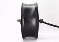 Moteur QS 17x6.0 pouces 12000W 273 70H V4 157kph moteur de moyeu de roue pour moteur à Double essieu de moto électrique