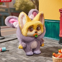 Nouvelle série de vie quotidienne MINISO Zootopia, boîte à surprises de film d'animation, peluche en vinyle, porte-clés, cadeaux pour filles