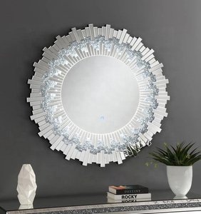 <span class=keywords><strong>Grand</strong></span> <span class=keywords><strong>miroir</strong></span> <span class=keywords><strong>mural</strong></span> rectangulaire en forme de diamant écrasé pour la décoration de la maison - Product Image 4