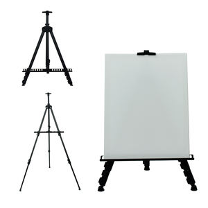 Caballete Plegable de Aluminio Metálico para Exteriores, Personalizado, para Restaurantes, Bodas, Dibujo, Pintura y Exhibición de Lienzos - Product Image 2