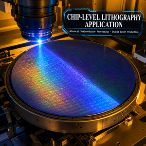 Henglixin Wafer di Silicio Monocristallino da 6/8/12 Pollici per AI/CPU/GPU - Decorazione da Scrivania Futuristica Iridescente (IC) - Product Image 1