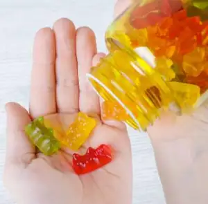 Gummy Candy-Suministro de fábrica a granel, suplemento de oso personalizado, vitamina C, Gummy a granel