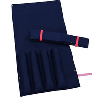 Sac de rangement brodé pour pions de Mahjong américain, grande capacité, portable, pour voyage, pour tuiles et plateaux, organisateur de jeu familial