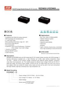 Коммутационный источник питания серии MAL WELL, 5/12/15 В, DC-DC 10/20/40/60 Вт - Product Image 2