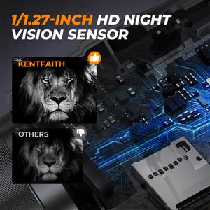 SUNCORE <b>Night</b> <b>Vision</b> <b>Monocular</b> 2.4 Inch Screen 30mm Lens 940nm Infrared For Hunting And Outdoor Use - Product Image 3