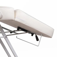 Lit de travail pour les cils, pliable, plat, pour salon de beauté, base renforcée, vente chaude