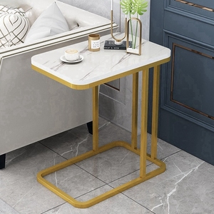 Modern Versatile Freestanding Metal Cubby Shelf round <strong>Pattern</strong> Side <strong>Table</strong> for Living Room Coffee <strong>Table</strong> Sofa <strong>Table</strong> Storage Shelf - Product Image 4