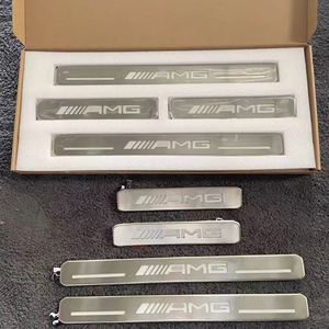 Protecteurs <span class=keywords><strong>de</strong></span> <span class=keywords><strong>seuil</strong></span> <span class=keywords><strong>de</strong></span> garde <span class=keywords><strong>de</strong></span> <span class=keywords><strong>porte</strong></span> CS LED plaque 2019 adaptée pour Mercedes Benz classe G W464 Type couvercle <span class=keywords><strong>de</strong></span> <span class=keywords><strong>barre</strong></span> <span class=keywords><strong>de</strong></span> marche - Product Image 6