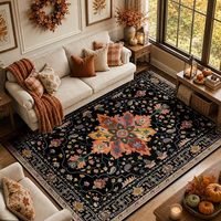 Tapis Moderne en Polyester Motif Étoile de Mer Abstrait Lavable pour Chambre, Salon, Chevet et Bureau – Tapis Doux Antidérapant