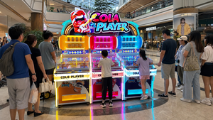 Máquina <span class=keywords><strong>de</strong></span> Bebidas Cole Player Grande para 3 Jugadores, Equipo <span class=keywords><strong>de</strong></span> Entretenimiento Comercial para Interiores, <span class=keywords><strong>Juego</strong></span> <span class=keywords><strong>de</strong></span> Premios Arcade que Funciona con Monedas - Product Image 5