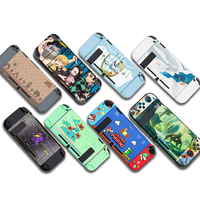 Coque de protection avant transparente en TPU DATA FROG pour station d'accueil Nintendo Switch, remplacement de la coque de base TV, thème Animal Crossing en plastique