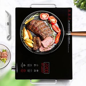 Cuisinière électrique domestique 2200W, plaques chauffantes infrarouges, brûleur numérique multifonction, plaque de cuisson à induction, plaque vitrocéramique - Product Image 3