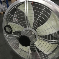 Ventilateur axial pour tour de refroidissement industrielle, pales en acier inoxydable, 16 pales, diamètre 100 % cuivre, moteur à roulement à billes, alimentation électrique