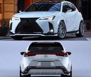 Kit de carrocería de alta calidad para <span class=keywords><strong>Lexus</strong></span> <span class=keywords><strong>UX</strong></span> Upgrade ART Style Auto Parts Ceja Rueda Labio delantero Faldones laterales Difusor Fibra de carbono o FRP - Product Image 2