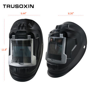 Máscara protectora de soldadura de ventana grande para soldadores Protección facial completa Tapa de soldadura <span class=keywords><strong>Tipo</strong></span> concha - Product Image 4