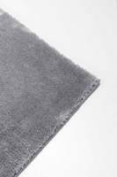 Tapis gris Mars à poils longs épais 25 mm, lavable, doux, moelleux, insonorisant, avec dos antidérapant, adapté aux animaux domestiques, tailles personnalisées, moderne