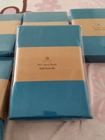 Lot de 4 draps de lit en satin de bambou 100%