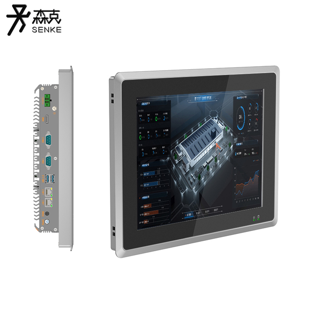 10.4 12 15 17 19 Inch Panel Pc Open Frame Ip65 Lcd Industrial Touch Screen Monitor for Cnc Industrial Control