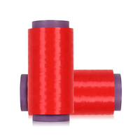 10D - 1600D 0.97g/cm3 matériel de ligne de pêche tressée colorée de fibre UHMWPE adapté au tricot