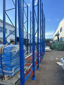 XZY fabricante de estantes, Venta caliente directa, corredor de palet Industrial, suministro de almacenamiento, sistema de estantería de lanzadera de <span class=keywords><strong>radio</strong></span> - Product Image 3