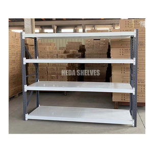 Garage <strong>Warehouse</strong> Rack Adjustable <strong>Storage</strong> Stacking Racks Pallet Steel Metal Shelving Shelves - Product Image 4