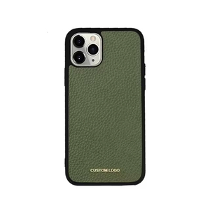 Cossni Vente en gros Housses de téléphone étanches Motif galet Applicable à tous les modèles Logo personnalisé Étui en cuir pour iPhone - Product Image 2