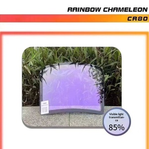 Película Protectora <span class=keywords><strong>Solar</strong></span> para Ventanas de Auto, Aislante Térmico, Privacidad, Cambio de Color, Parabrisas Delantero Colorido, Rechazo de Rayos UV del 99% - Product Image 5